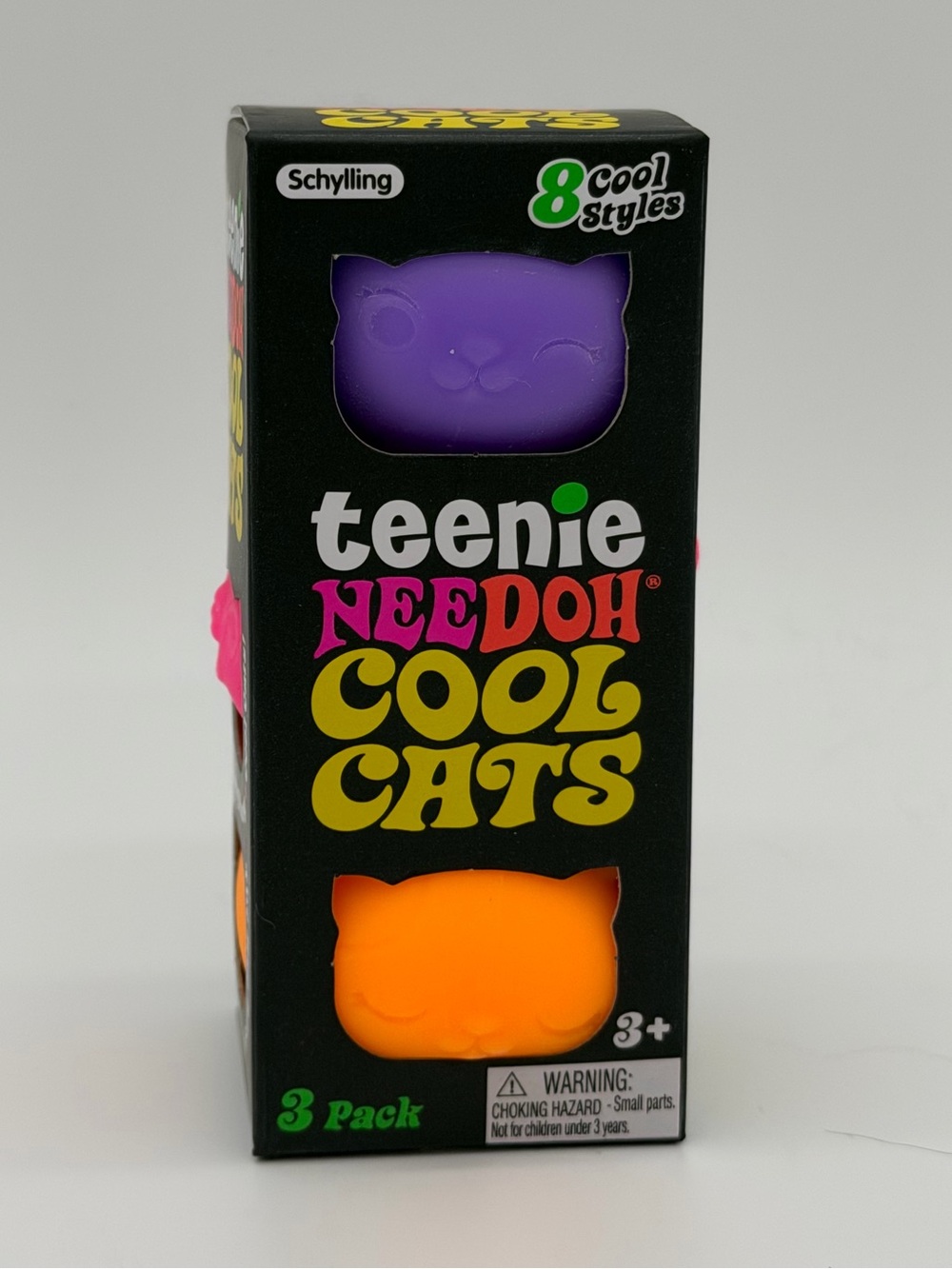 teenie NeeDoh Cool Cats 3 pack
